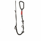 Topologie Braided Keychain in Black 