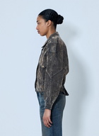 Vaquera Flocked Denim Jacket