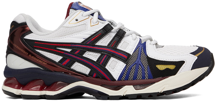 Photo: Asics White & Burgundy Gel-Kayano Legacy Sneakers