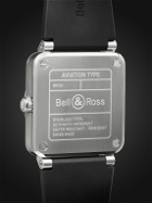Bell & Ross - BR 03 Automatic 41mm Stainless Steel and Rubber Watch, Ref. No. BR03A-BL-ST/SRB