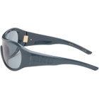 Miu Miu Eyewear Blue 'Archive 2005' Sunglasses