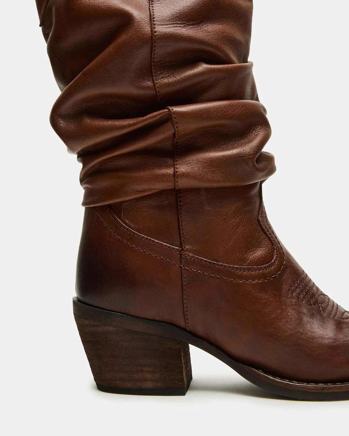 Steve Madden Stage Boots in Brown