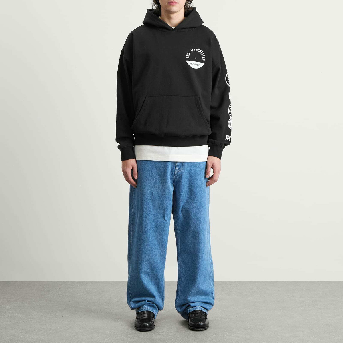 END. City Series 2.0 Manchester Hoodie in Black