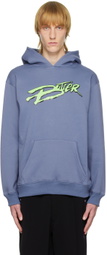 BUTLER SVC SSENSE Exclusive Blue Formula Hoodie