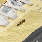 Norda Men's 001 Sneakers in Lemon/White/Dark Grey