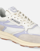 Pinko Sneakers With Logo And Patent Detailing White/Lilac