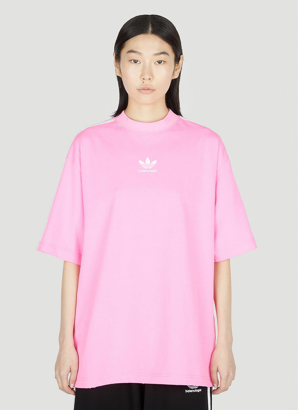 paperback G sikkert adidas x Balenciaga - Logo Print T-Shirt in Pink