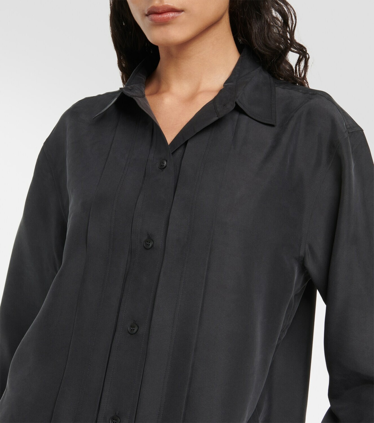 Toteme Oversized silk shirt