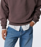 Jacquemus Camionneur half-zip cotton jersey sweatshirt