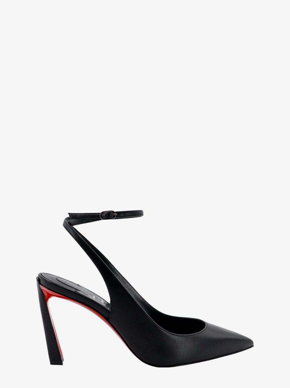 louboutin clear strap