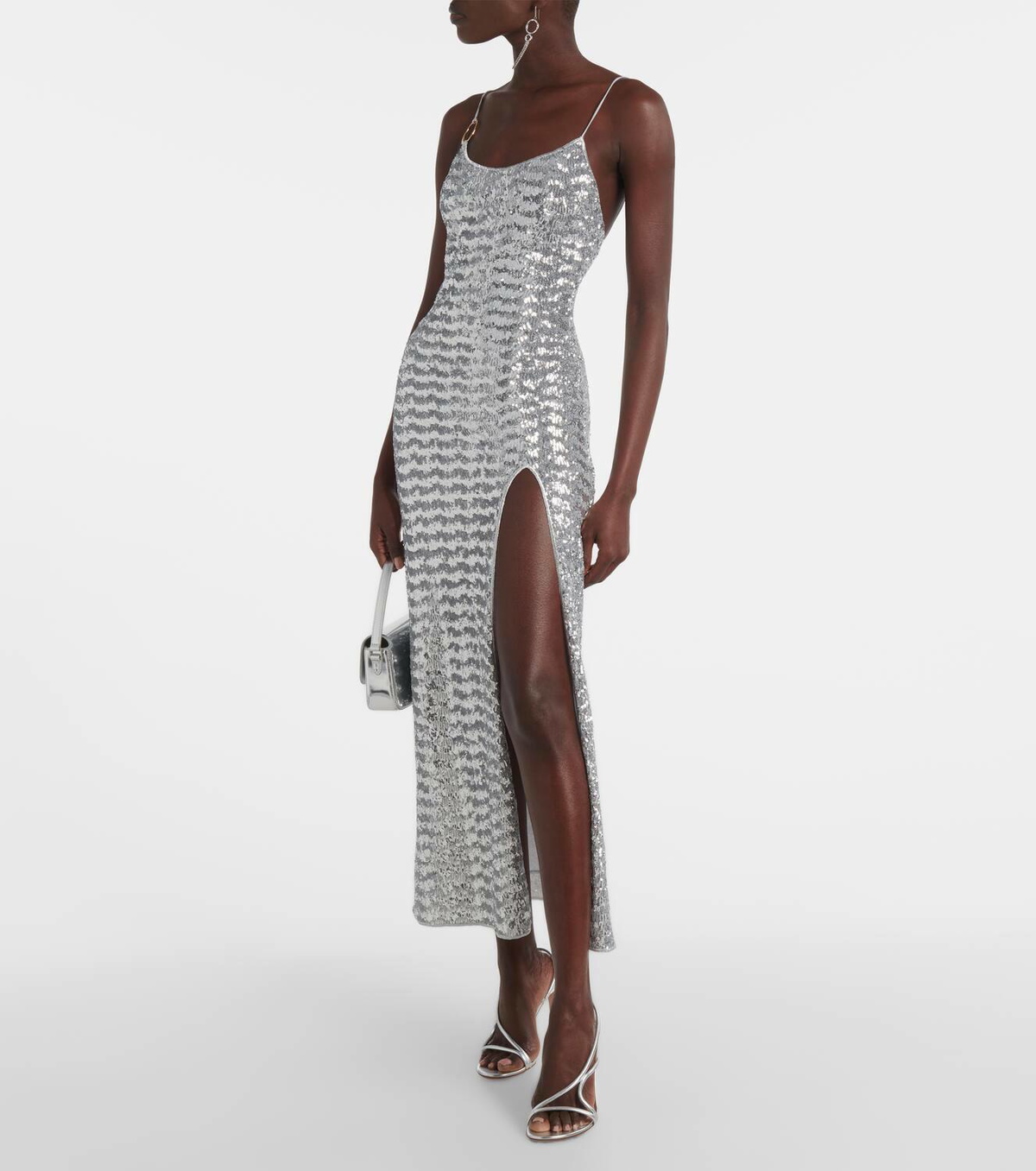 Oséree Pailettes sequined maxi dress