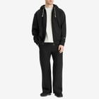 Champion Men's Reverse Weave Fleece Zip Hoodie in Black