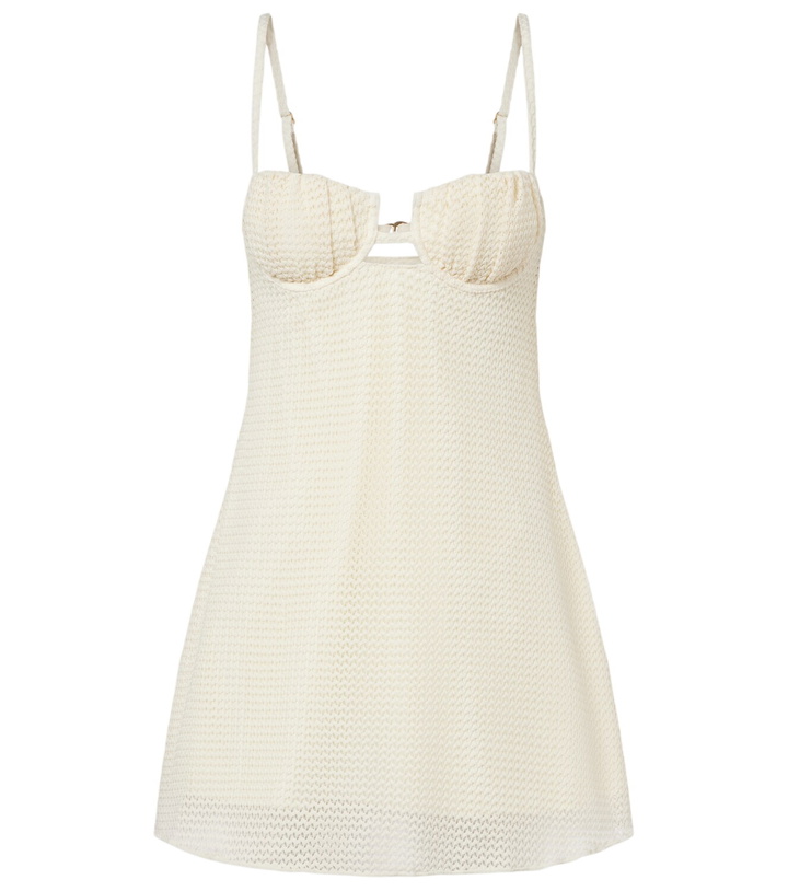 Photo: Montce Petal knitted minidress