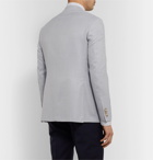 Canali - Kei Slim-Fit Unstructured Super 130s Hopsack Wool Blazer - Gray