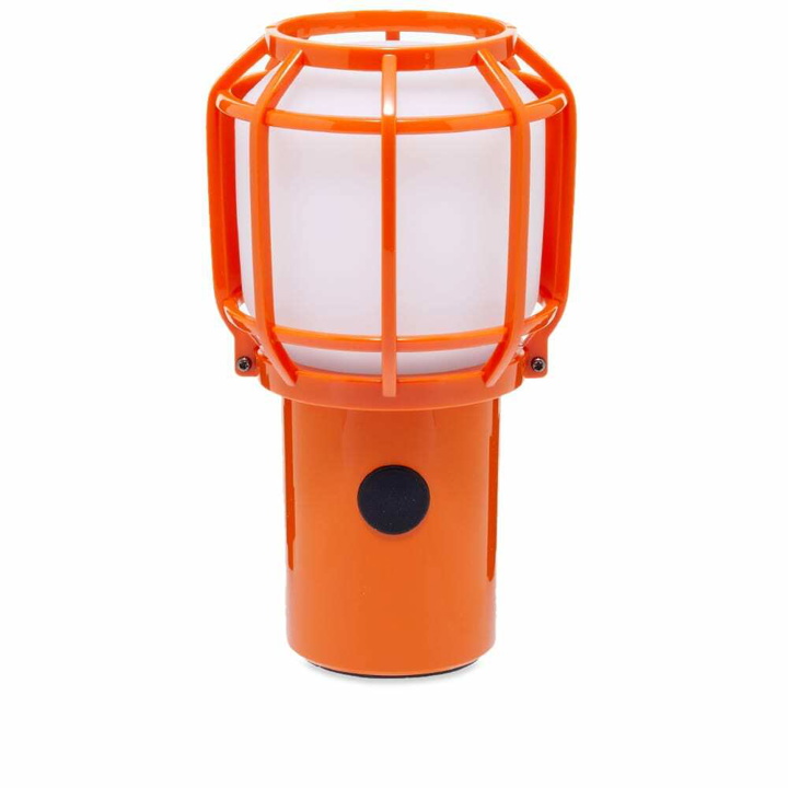 Photo: Marset Chispa LED Portable Table Lamp in Orange