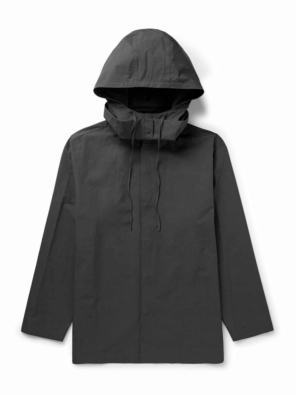 Amomento - Hooded Poplin Jacket - Gray