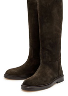 Legres Suede Knee-high Boots Brown