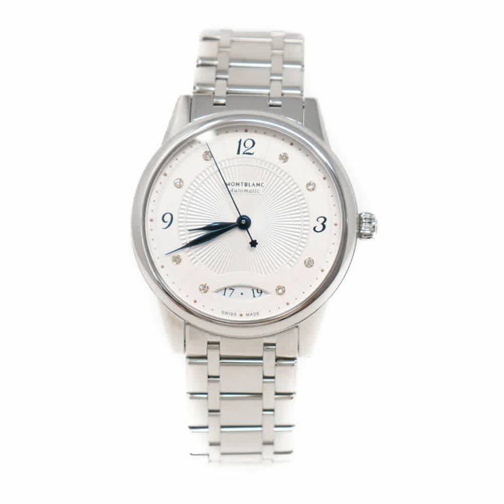 Photo: MontBlanc Boheme Automatic Silvery White Guilloche Dial Watch 114733