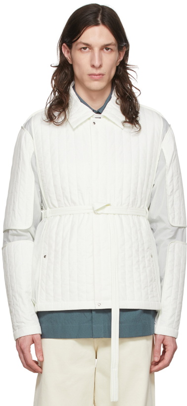 Photo: Craig Green White Quilted Jacket