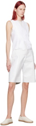 Gabriela Coll Garments White No.270 Vest