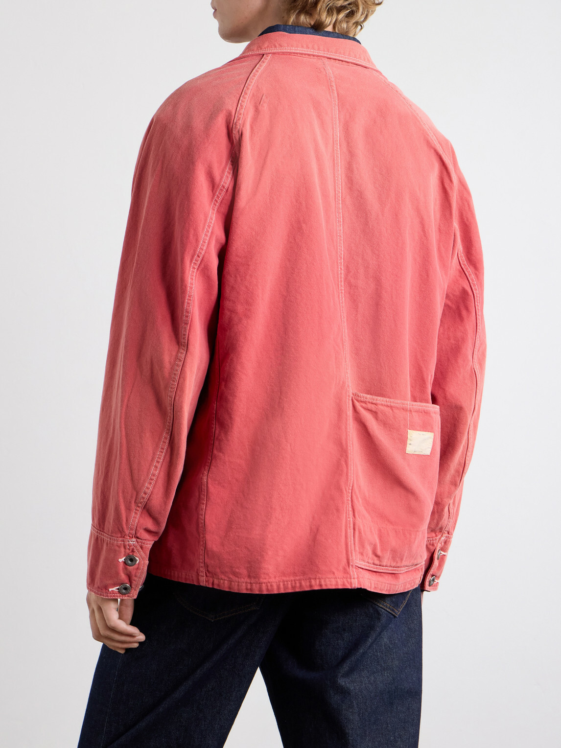 KAPITAL - Cactus Cotton-Canvas Jacket - Red