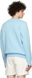 Casablanca Blue Organic Cotton Sweatshirt