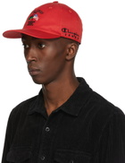 Denim Tears Red Champion Edition Baseball Cap