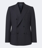 Dolce&Gabbana Pinstripe double-breasted wool-blend blazer