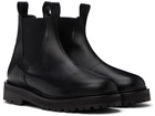 Studio Nicholson Black Kick Chelsea Boots
