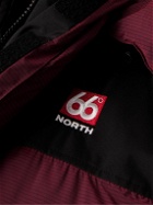 66 North - Tindur Quilted GORE-TEX® Down Jacket - Burgundy