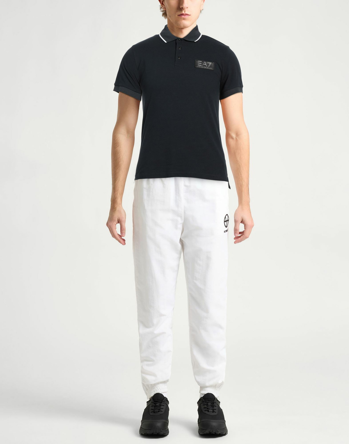 Ea7 Mens Polo shirt Midnight in Blue