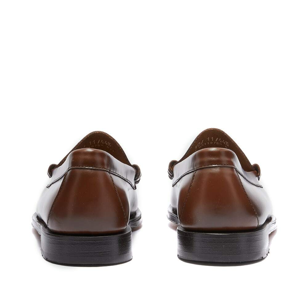 Bass Weejuns Men's Lincoln Horse Bit Loafer in Mid Brown Leather