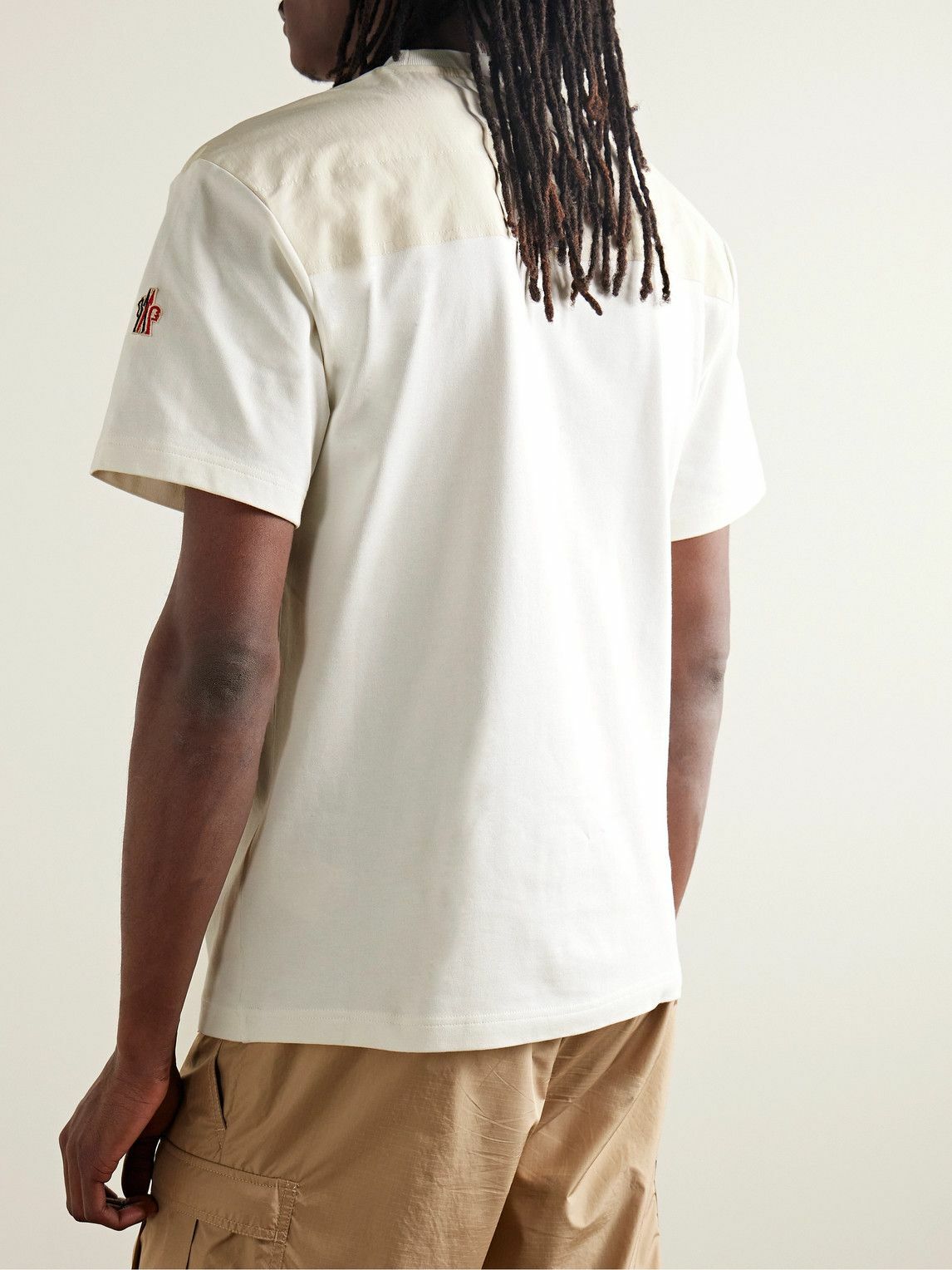 Moncler Grenoble Printed White T-shirt main image 0