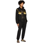 Versace Jeans Couture Black and Gold Icon Lounge Pants
