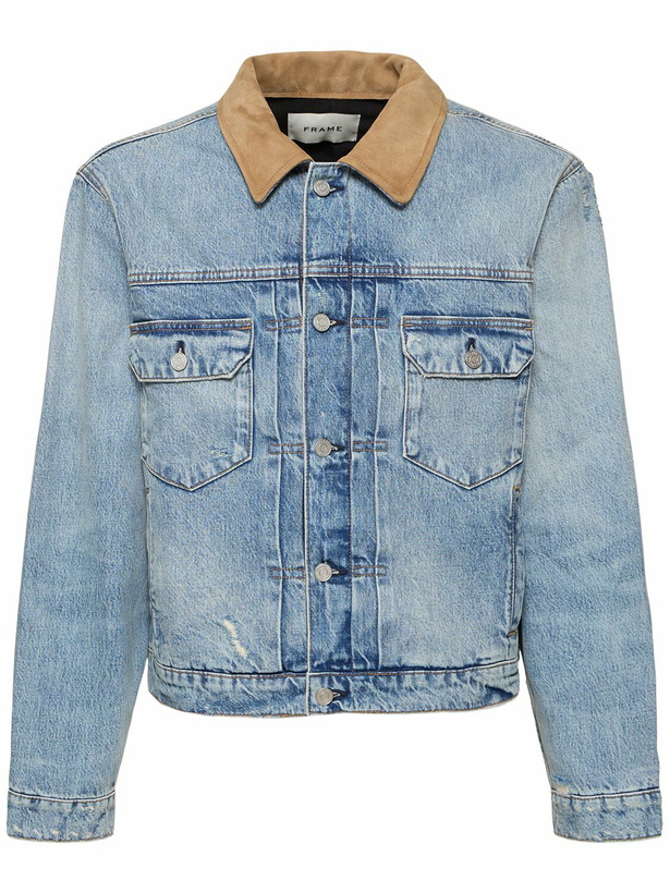 Photo: FRAME Vintage Denim Jacket