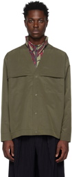 HOMME PLISSÉ ISSEY MIYAKE Khaki Light Shirt