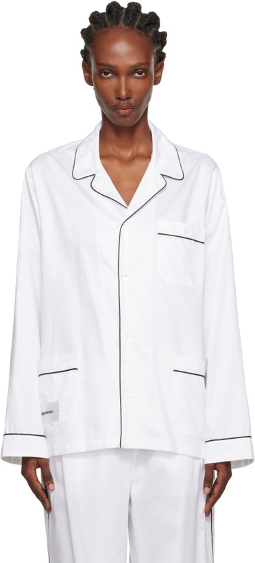 Photo: MAGNIBERG White Sorbetto Pyjama Shirt