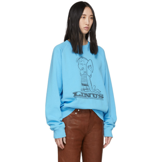 再×14入荷 HUMAN MADE PEANUTS SWEATSHIRT #1 BLUE XL | alamiah.edu.sa