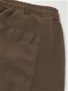 Ninety Percent - Cassidy Tapered Cotton-Jersey Sweatpants - Brown