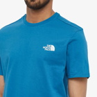 The North Face Men's Simple Dome T-Shirt in Banff Blue