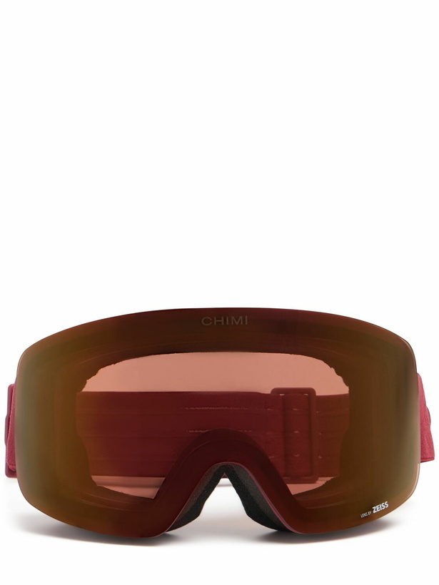 Photo: CHIMI 01 Burgundy Ski Goggles