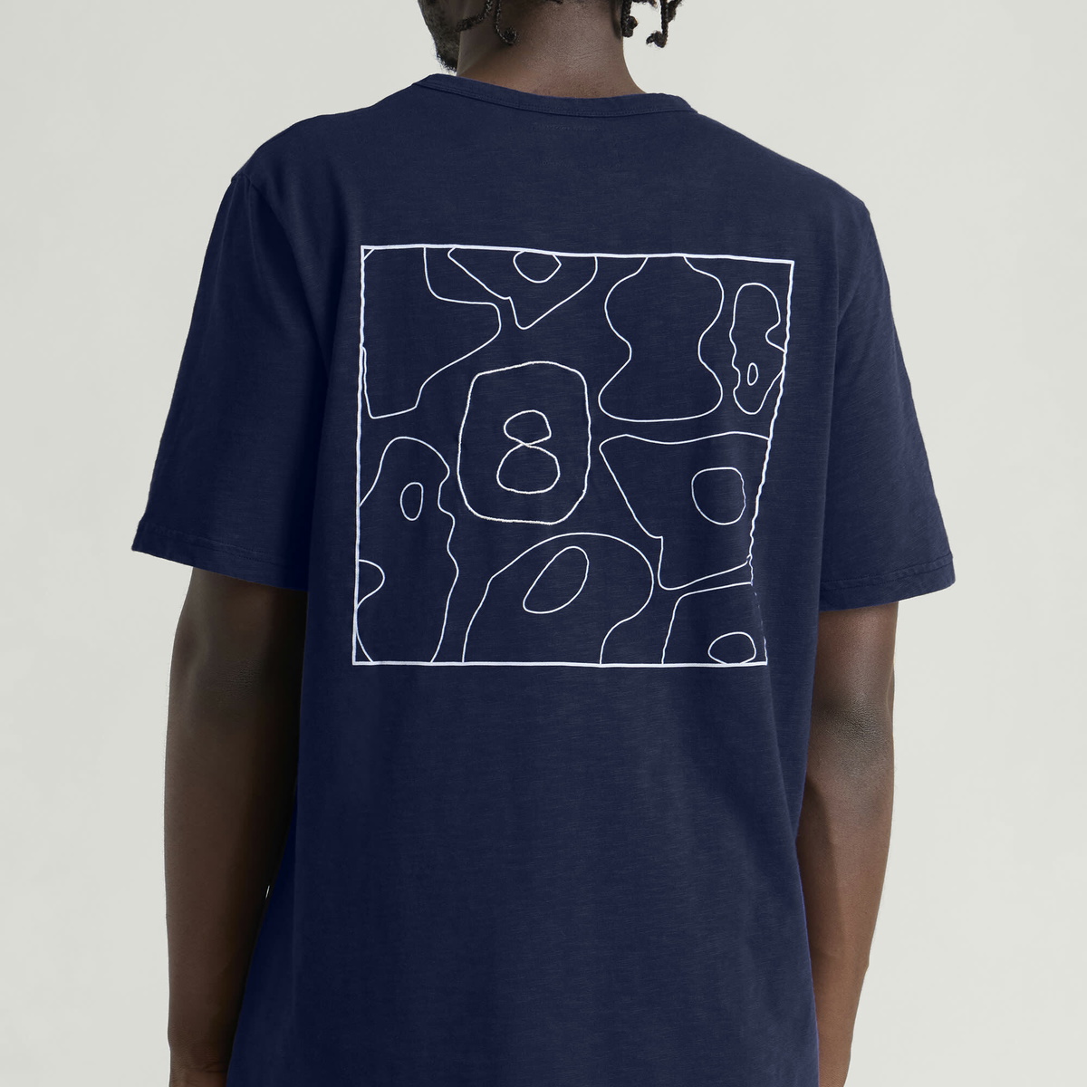 Folk Men's Cast T-Shirt in Vintage Navy