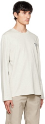 A.P.C. Gray Olivier Long Sleeve T-Shirt