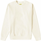 MARKET Men's Embossed Crew Fleece in Coconut