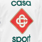 Casablanca Men's Casa Sport Crew Sweat in Off-White