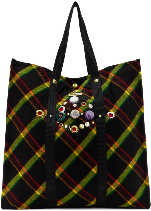 Photo: Vivienne Westwood Multicolor Carpenter Appliqué Tote