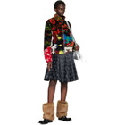 Chopova Lowena Multicolor Patchwork Fitted Fleece Jacket