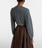 Prada Cropped cashmere cardigan