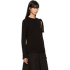 Sara Lanzi Black Detached Sleeve Pullover