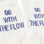 Anonymous Ism G.W.T.F Pile 3Q Sock in Off White